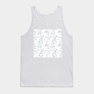 Branches with blossoms and leaves Tank Top